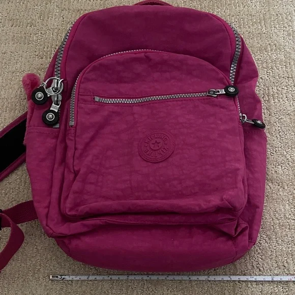 Kipling Fuchsia Mini Backpack - Picture 7 of 10